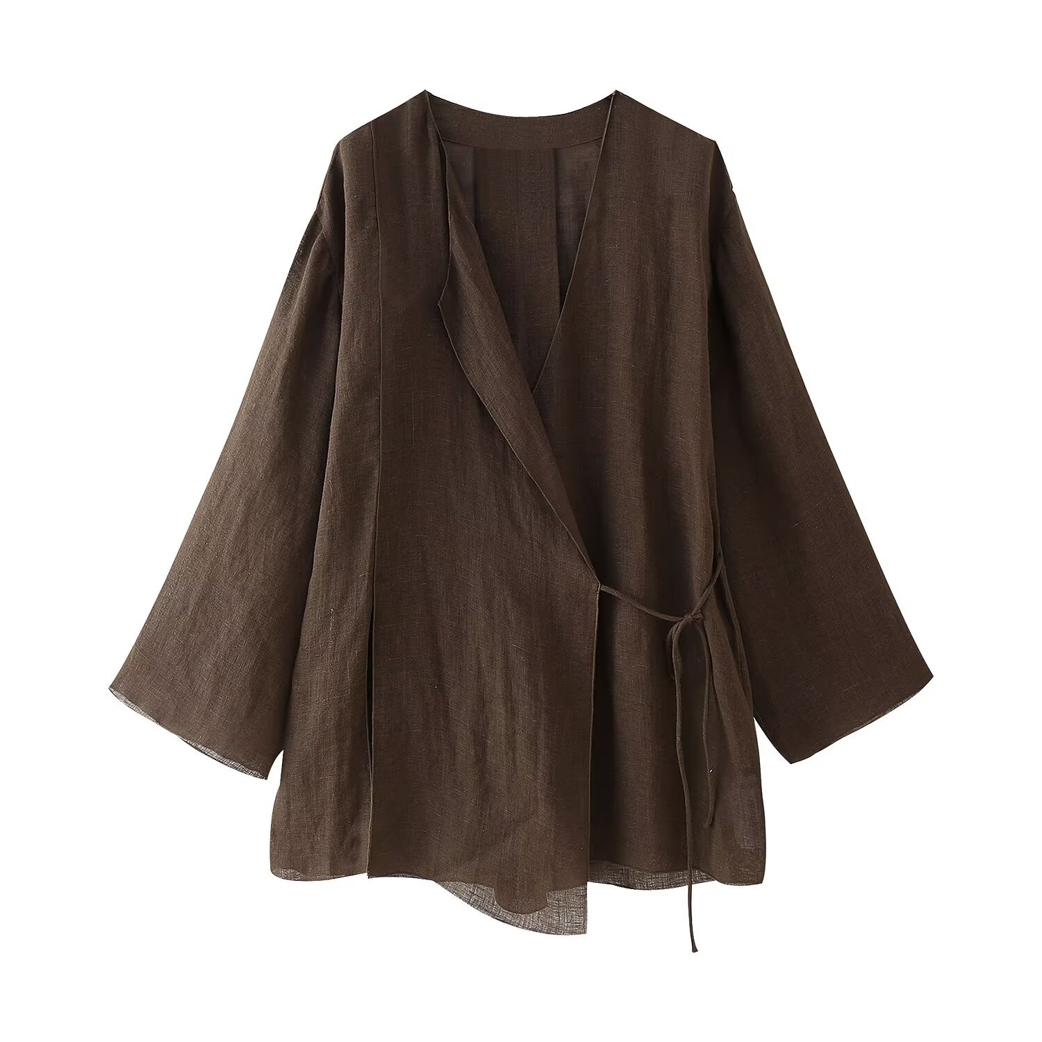 Minimalist Side-Tie Top and Pants Set
