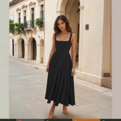 Sexy Solid Color Sleeveless Bodycon Midi Dress