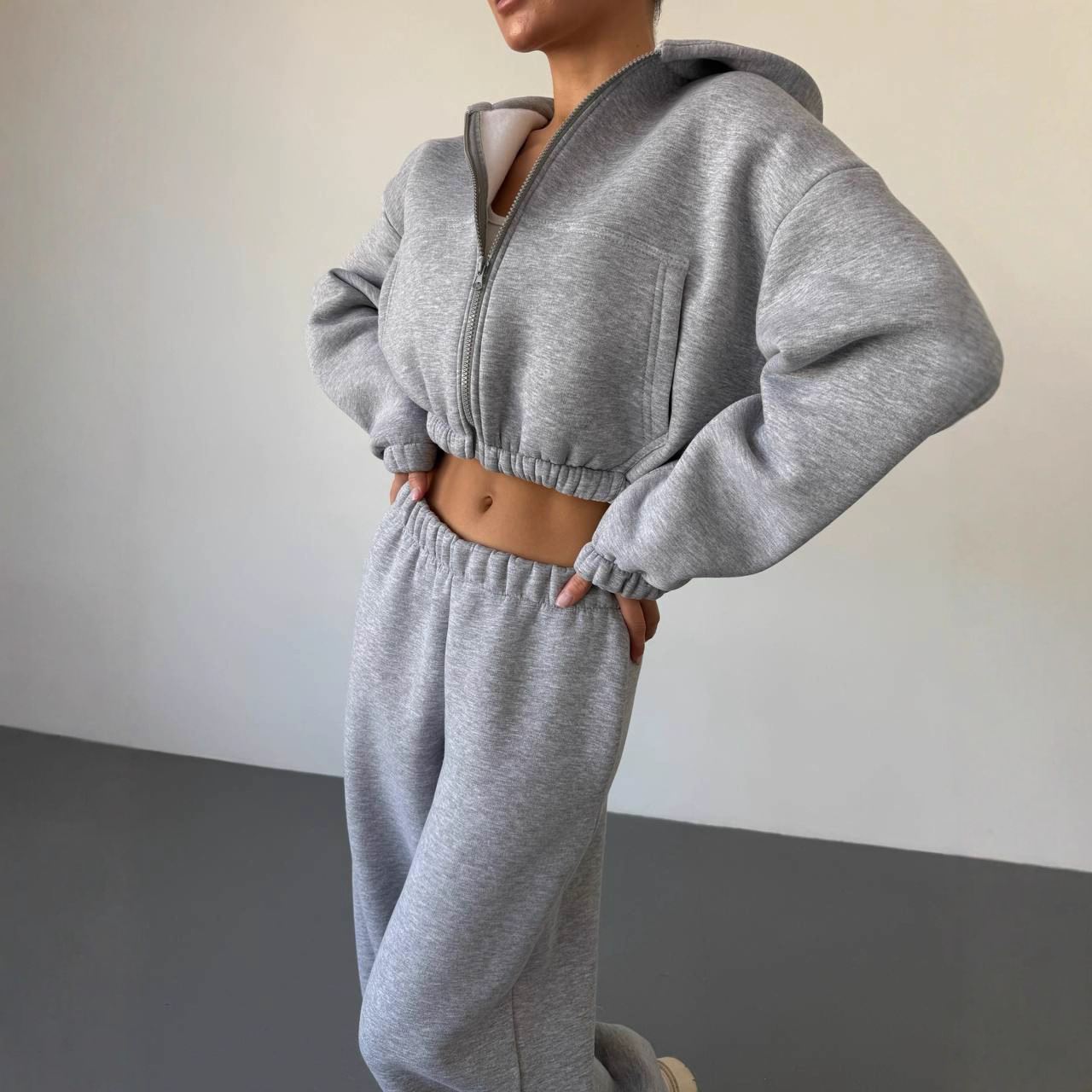 Women's Long Sleeve Sweatsuit Set Casual Two-Piece