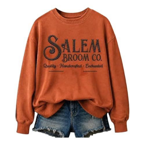 Women's Pumpkin Ribbon Halloween Print Casual Sweatshirt