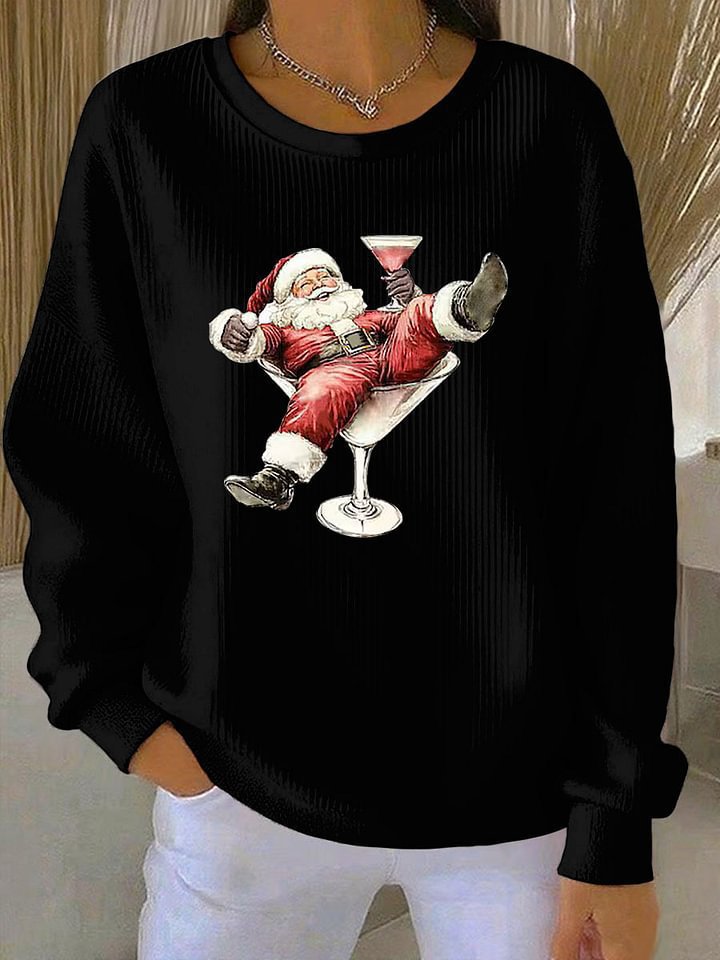Christmas Pullover Women's Sweatshirt Oversized Crewneck