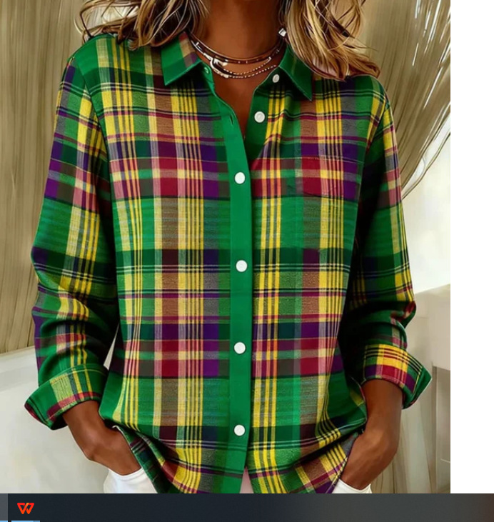 Women's Collared Button-Front Cardigan Sweater, Solid 3D Print Knit, Loose Fit
