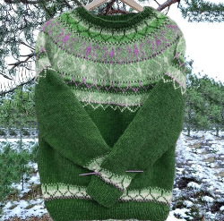 Women's Colorblock Crewneck Pullover Knit Sweater