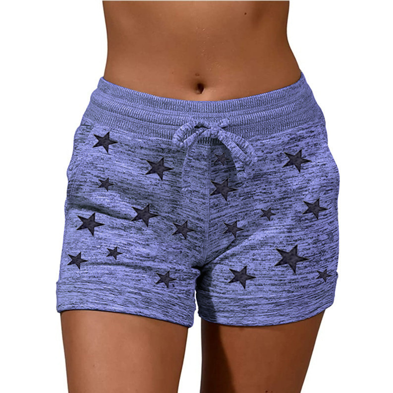 Women's Quick-Dry Yoga Shorts High Stretch Slimming Workout Shorts