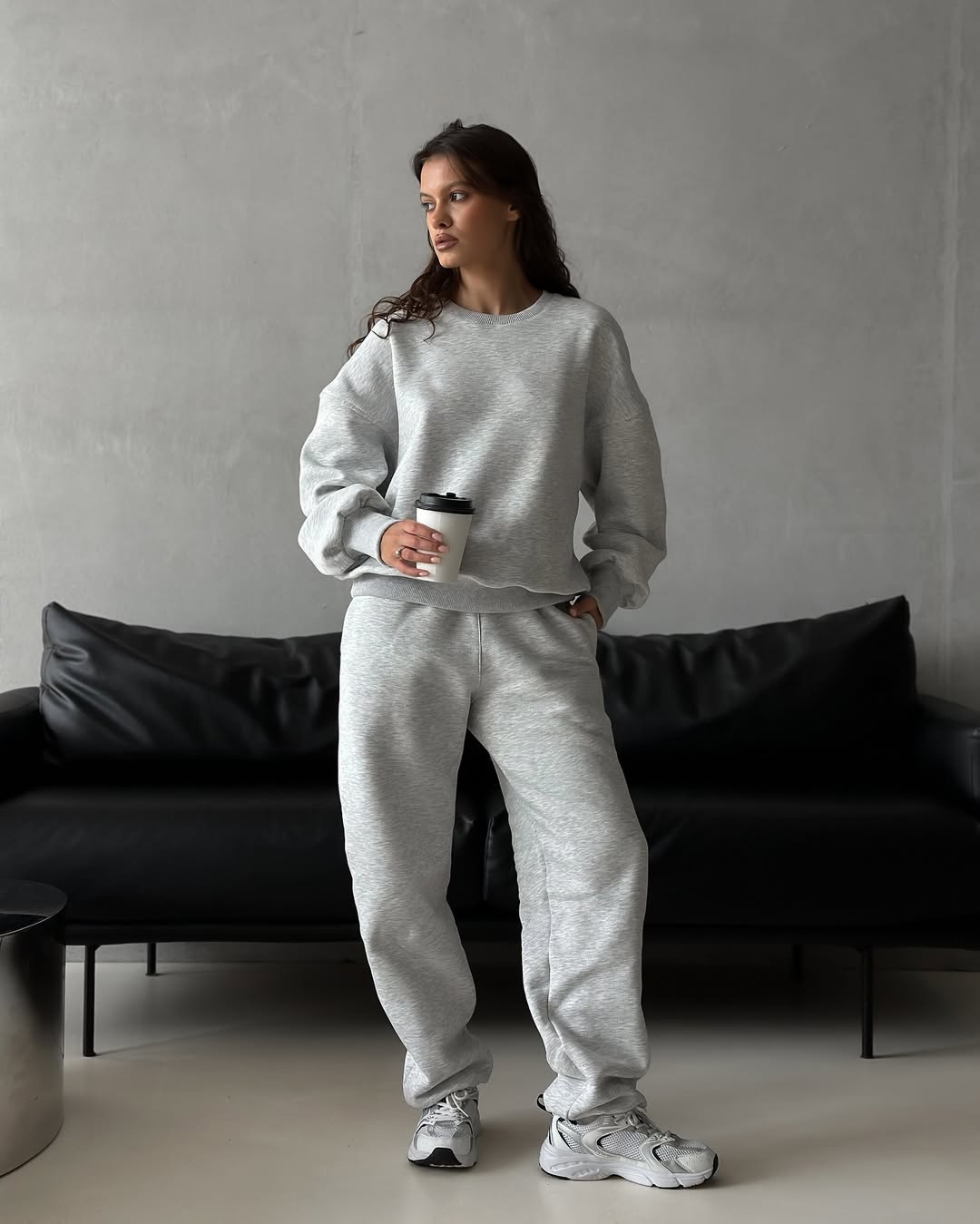 Women's Casual Sweatshirt and Pants Two-Piece Set