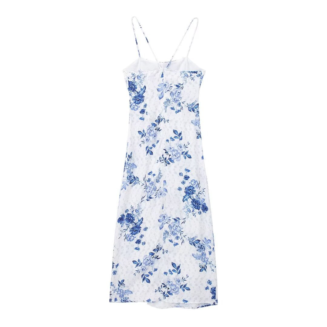 Floral Print Bodycon Cami Dress