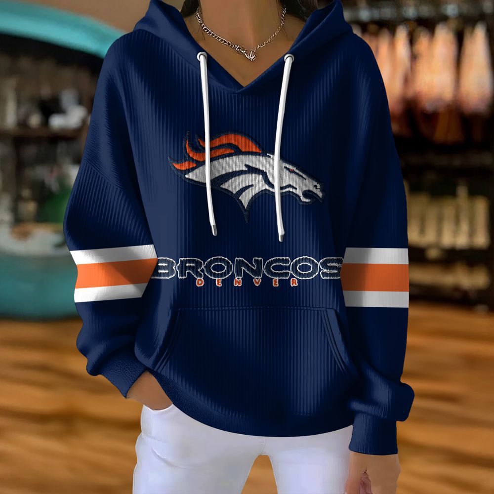 Women's American Sports Graphic Print Casual Hoodie