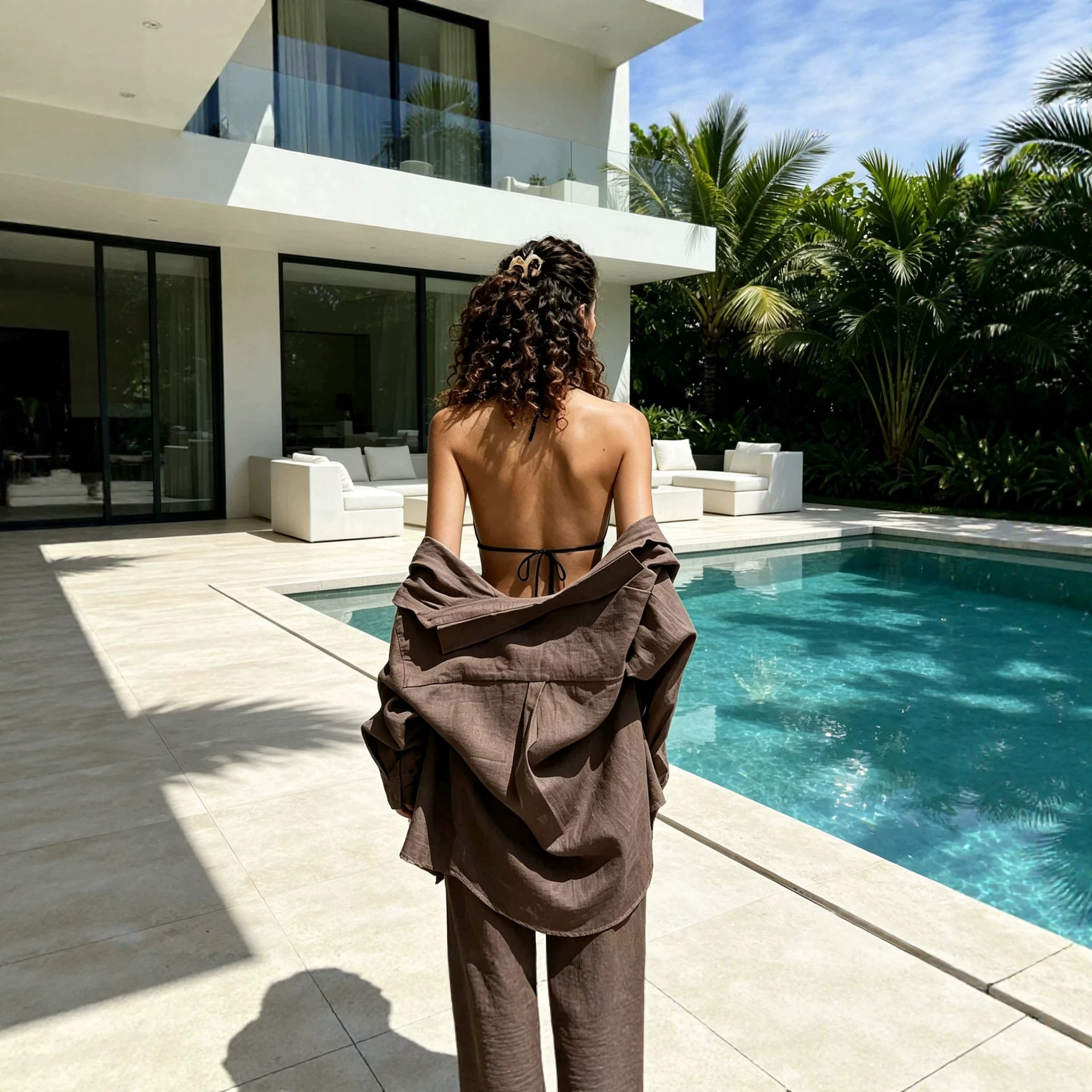 Women's Long-Sleeve Cardigan Two-Piece Casual Set