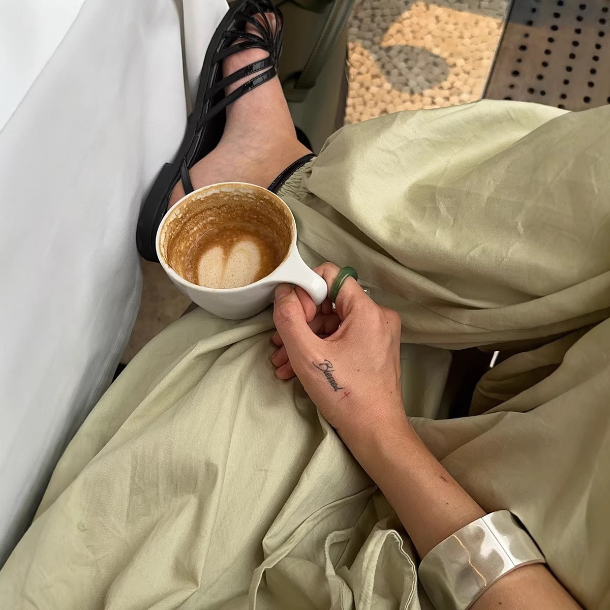 Pure Cotton Lantern Pants Streetwear Loose Wide-Leg Trousers
