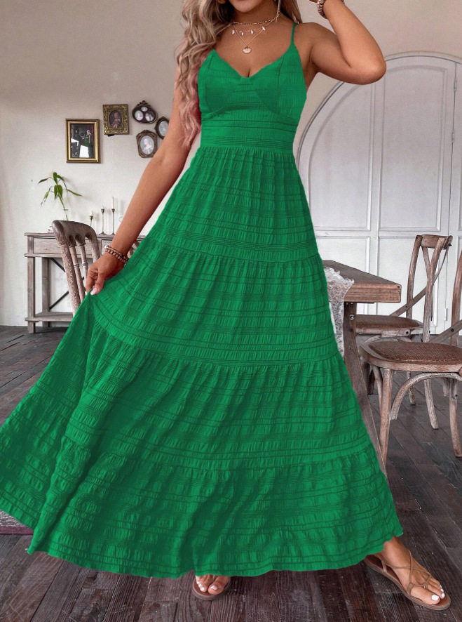 Sexy Bohemian Bow Tie Strap Dress