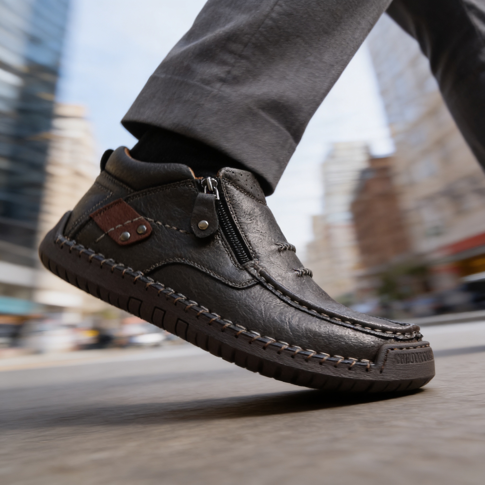 Men's Plus Size Genuine Leather Shoes