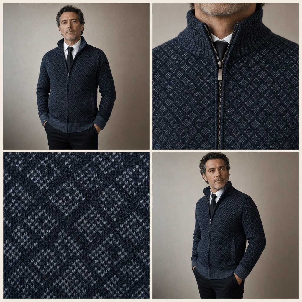Montpellier Zip-Up Sweater