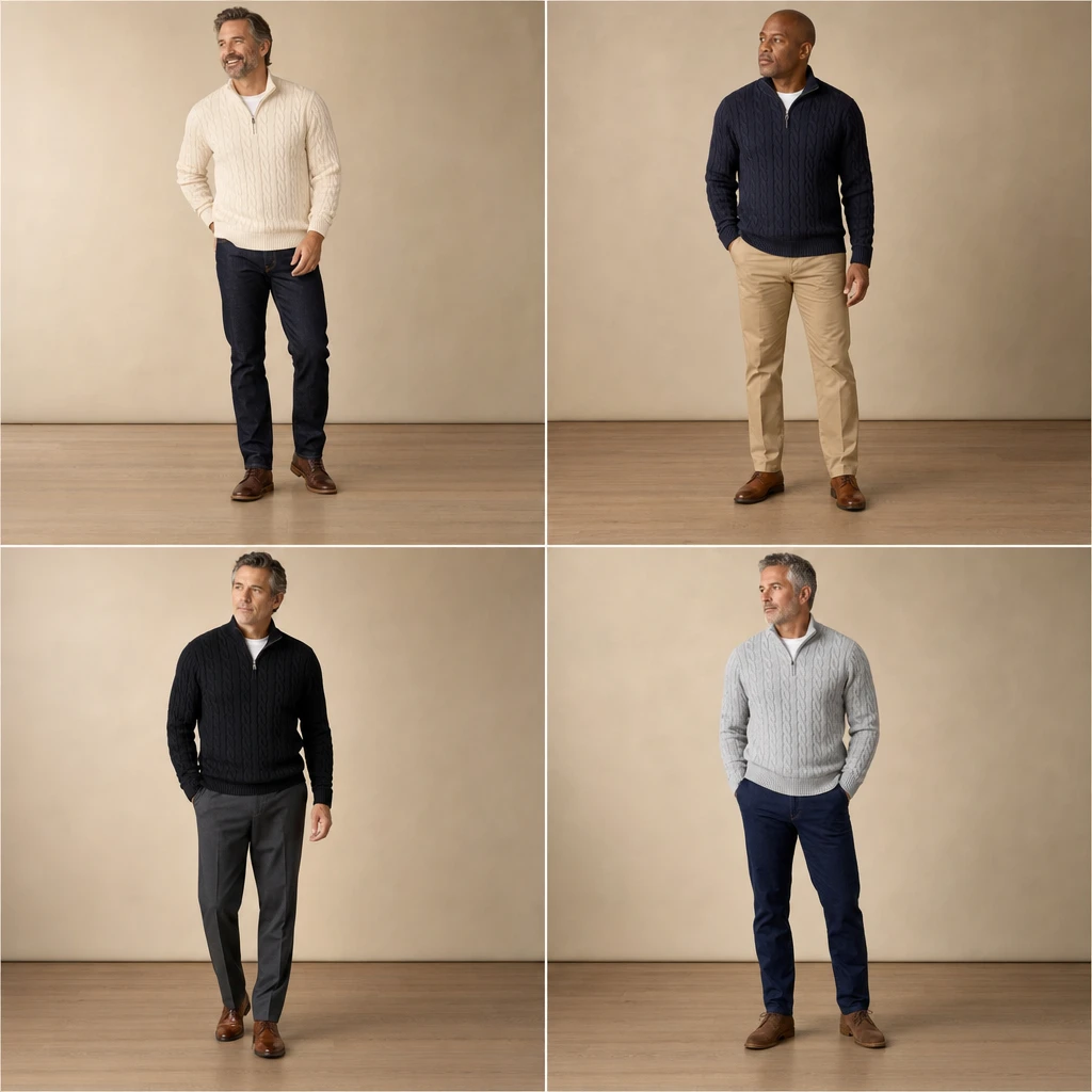Autumn new arrived Super Warm Caldwell Knit Pullover
