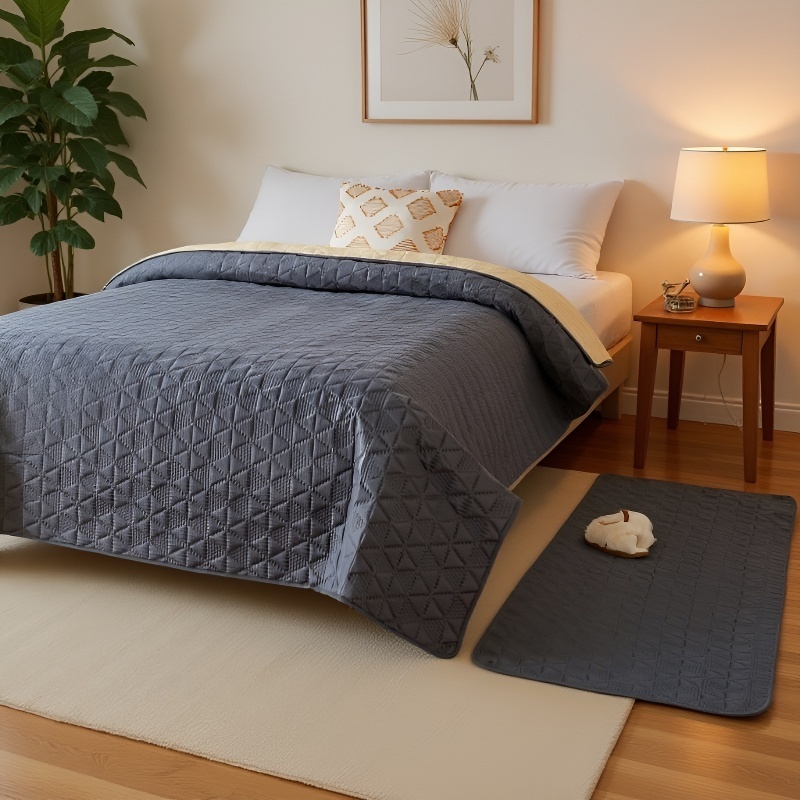 waterproof bed sheet embossed process diaper pads