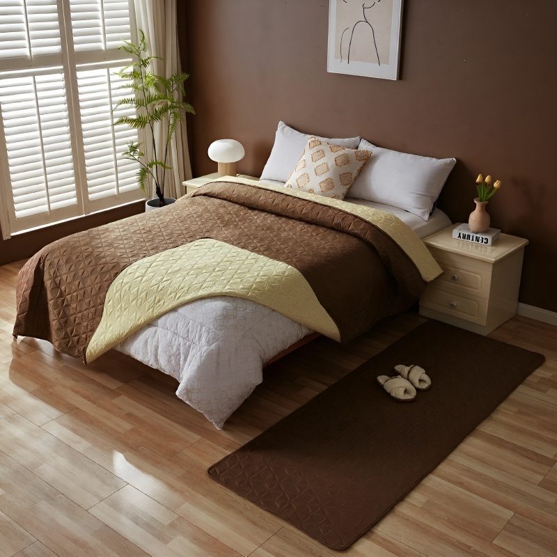 waterproof bed sheet embossed process diaper pads