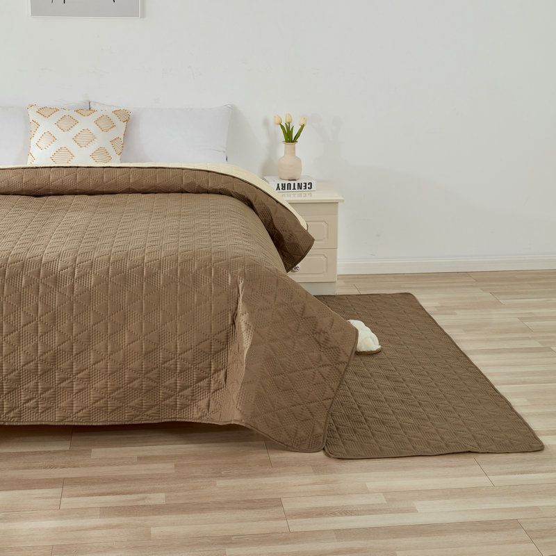 waterproof bed sheet embossed process diaper pads