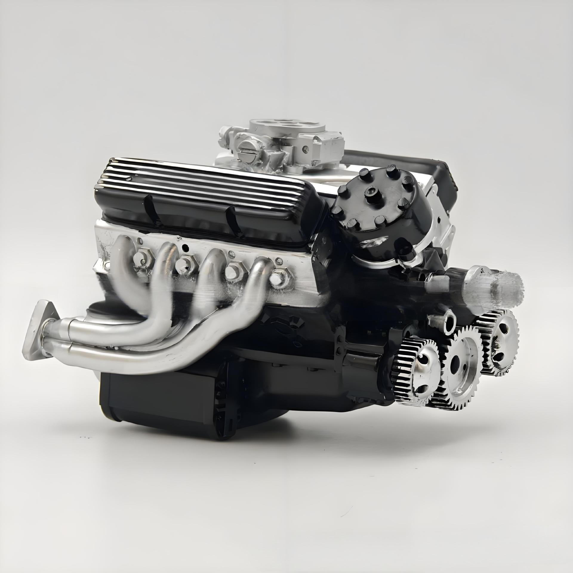 New V8 engine ornament