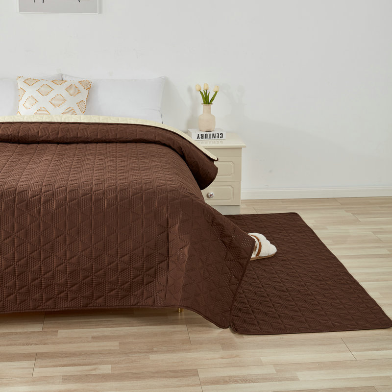 waterproof bed sheet embossed process diaper pads