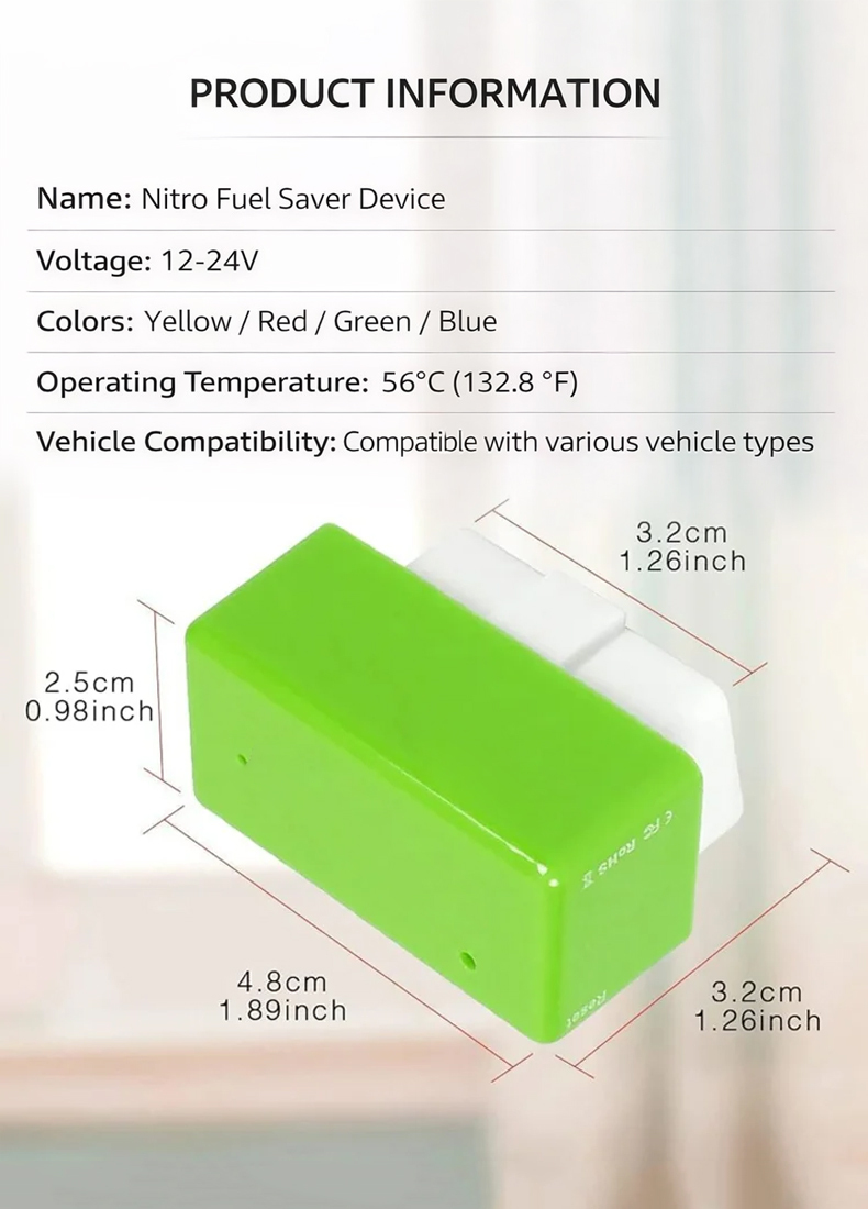 Car fuel saving artifact