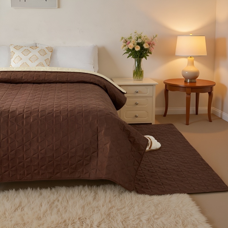 waterproof bed sheet embossed process diaper pads