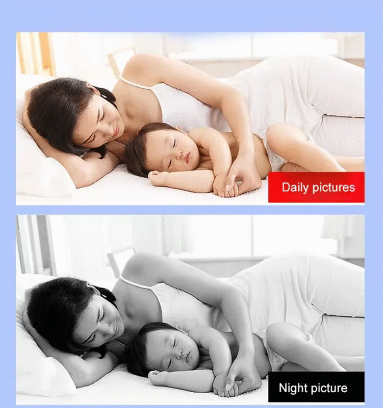 🔥LAST DAY 59% OFF🔥 - [Upgraded ultra-invisible] No-plug camera