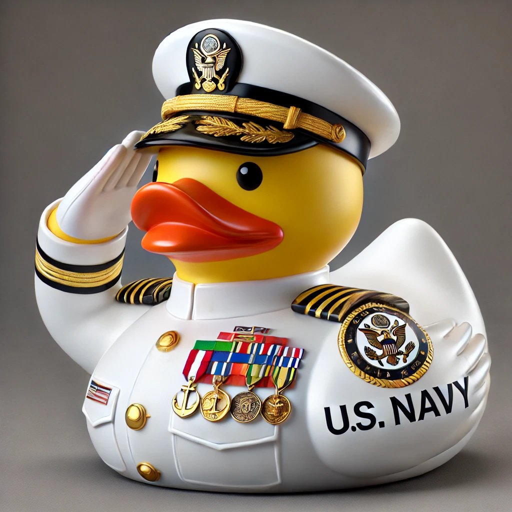 250th Anniversary U.S. Military Commemorative Duck