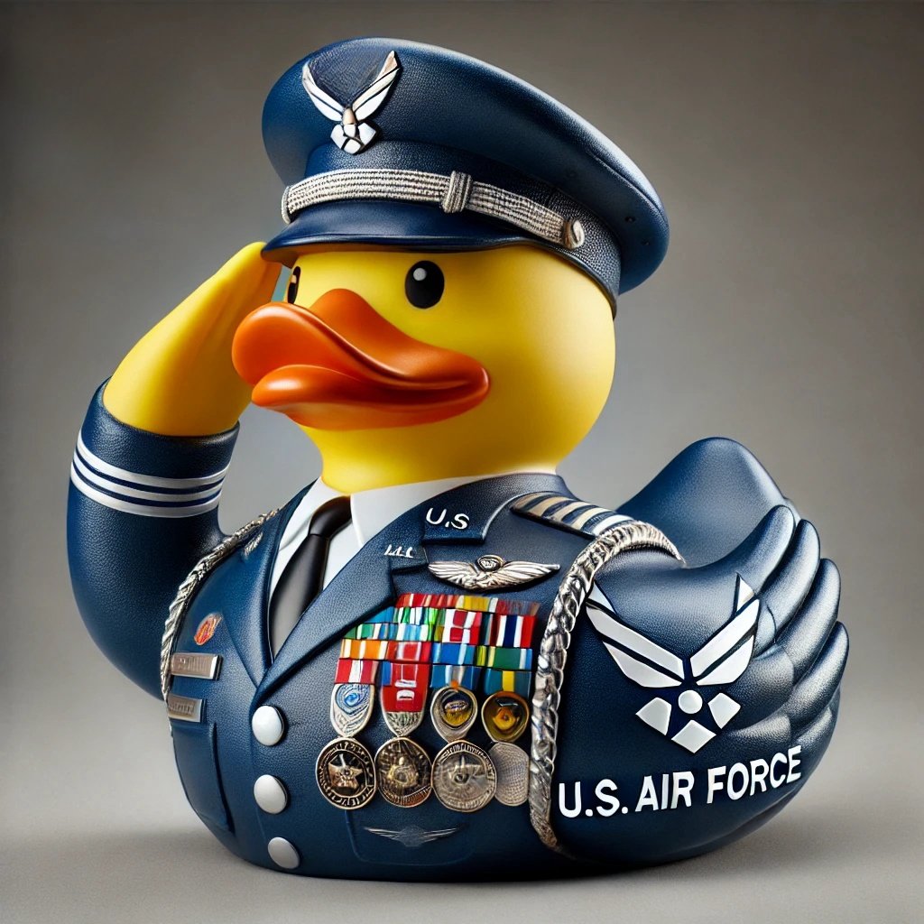 250th Anniversary U.S. Military Commemorative Duck