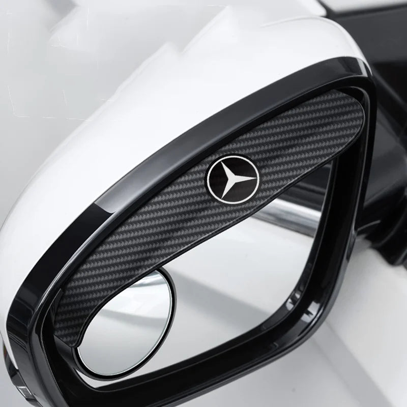 🔥Hot Selling 50%🔥 Car Rear View Mirror Small Round Mirror Rain Eyebrow