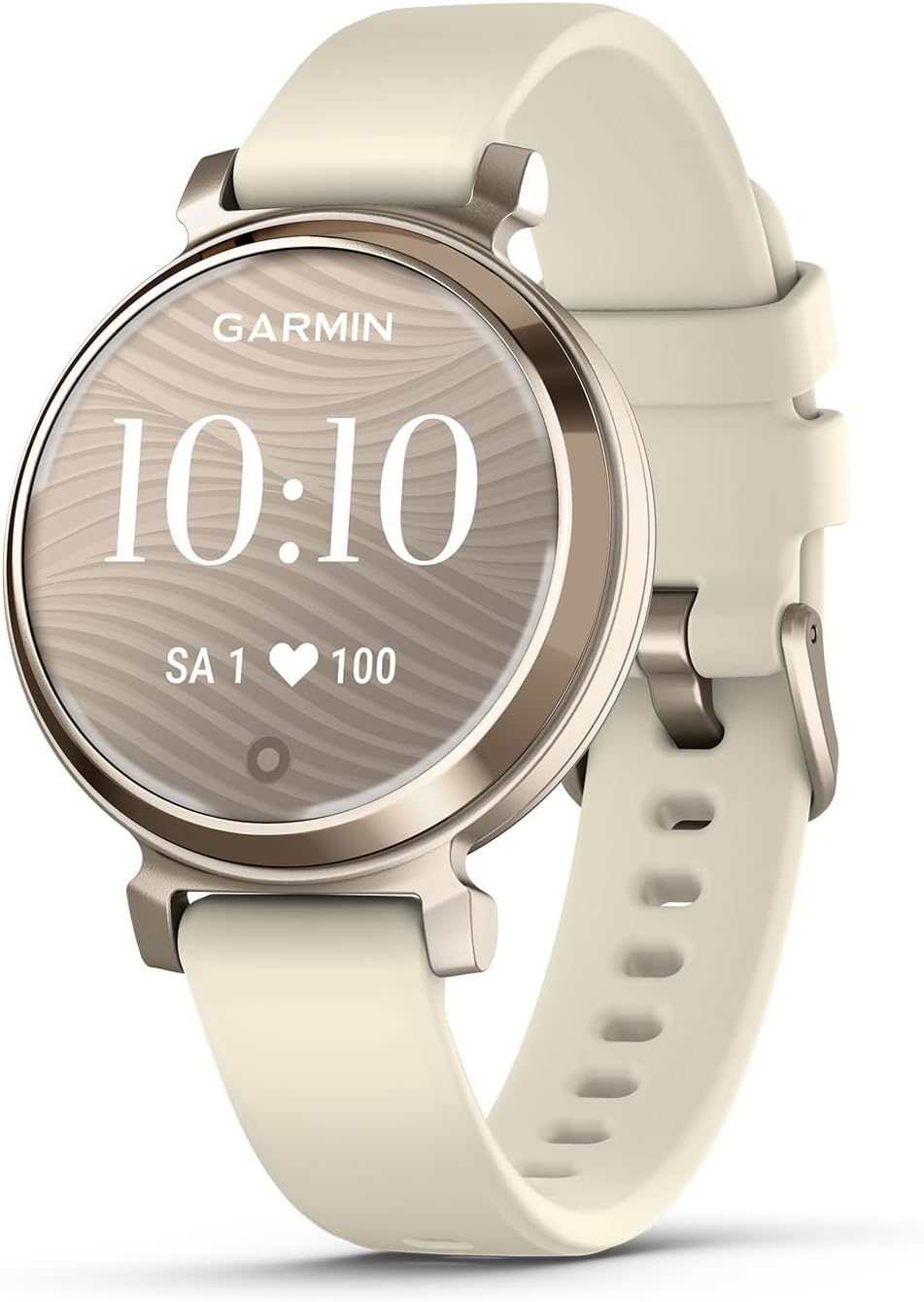 Garmin Lily 2 Smartwatch für Frauen mit hochwertiger Lünette, 2,54 cm Touchdisplay, bis zu 5 Tage Akkulaufzeit, Gesundheits- und Fitnessfunktionen, Smart Notifications, Bluetooth-Pineuppad