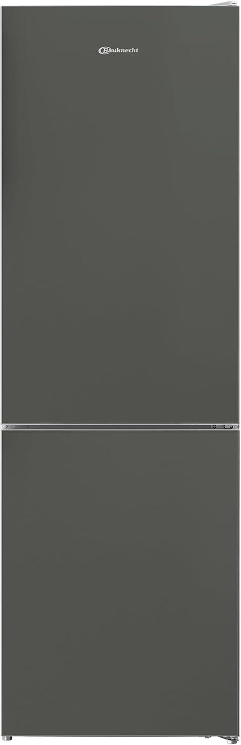 Bauknecht Kühl Gefrierkombination 343L Edelstahloptik freistehend 67 x 59,5 x 185,2 cm LessFrost Energieeffizienzklasse C Abtauautomatik Kühlteil-Pineuppad