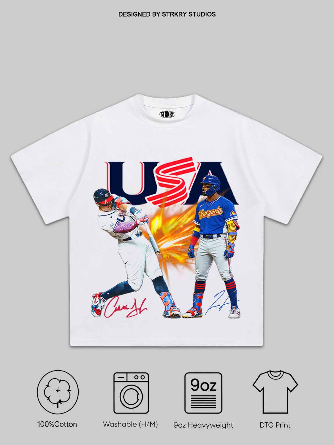 FINAL BATTLE USA VS VENEZUELA TEE