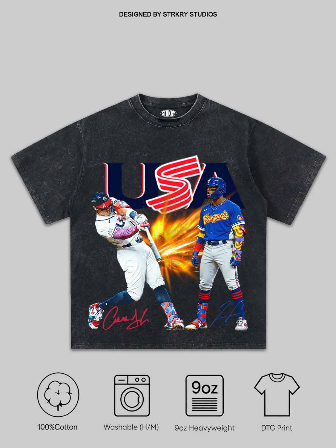 FINAL BATTLE USA VS VENEZUELA TEE