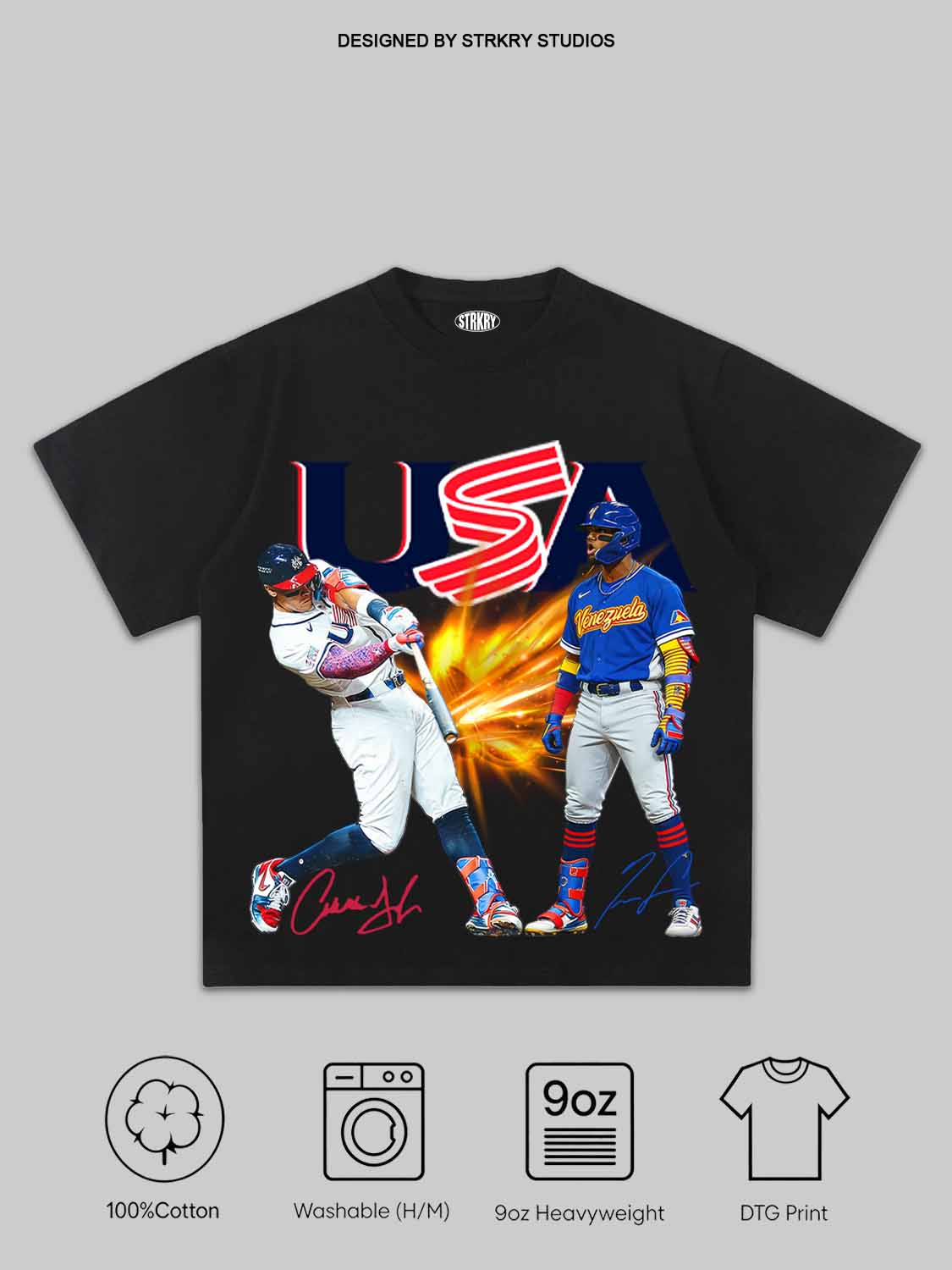 FINAL BATTLE USA VS VENEZUELA TEE