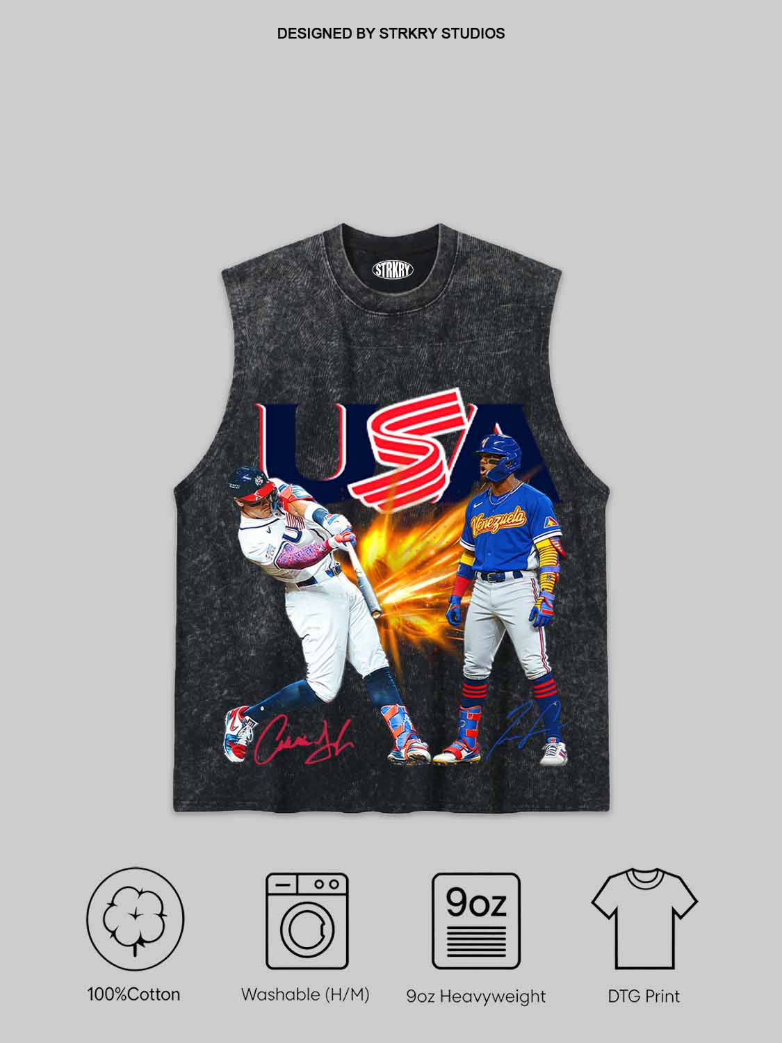 FINAL BATTLE USA VS VENEZUELA TEE