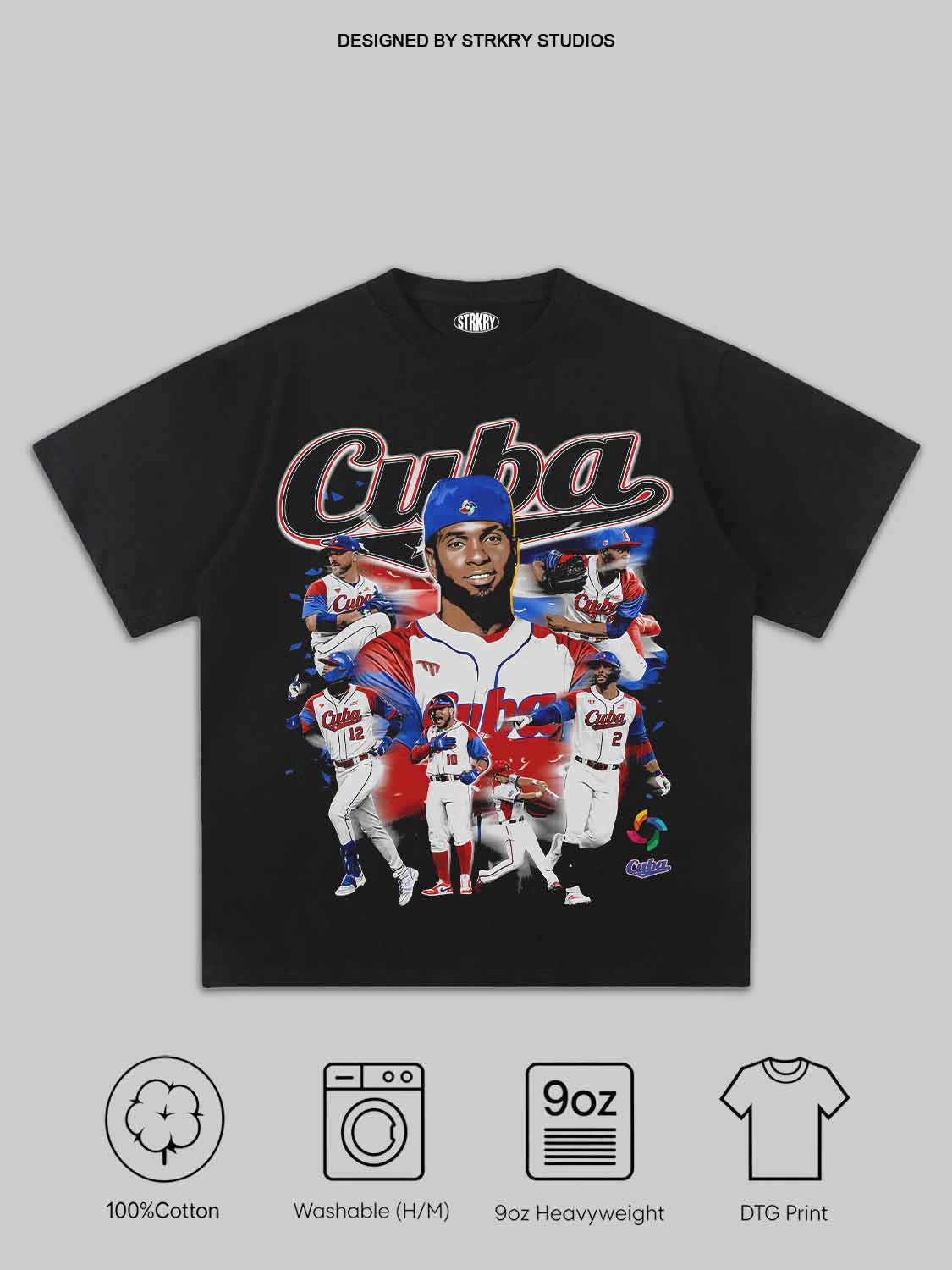 2026 WBC CUBA TEE  SG4105