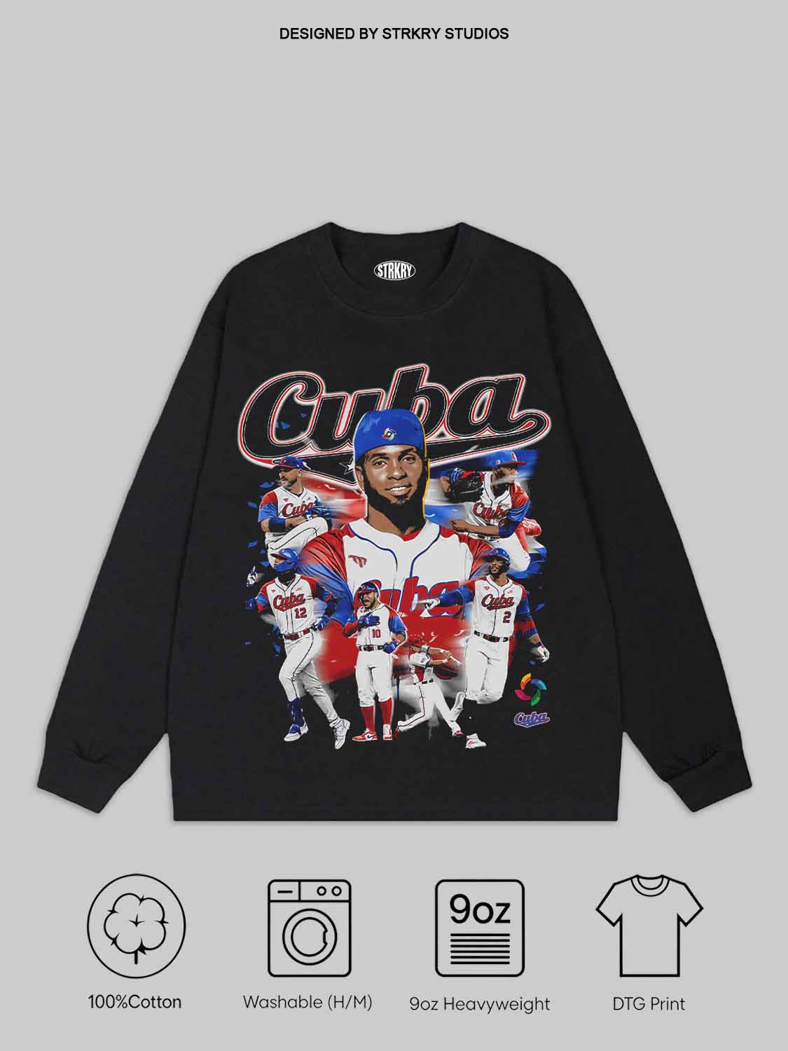 2026 WBC CUBA TEE  SG4105