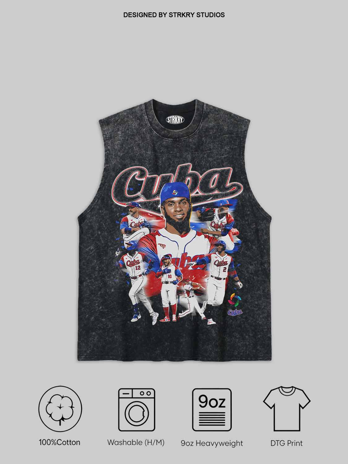 2026 WBC CUBA TEE  SG4105
