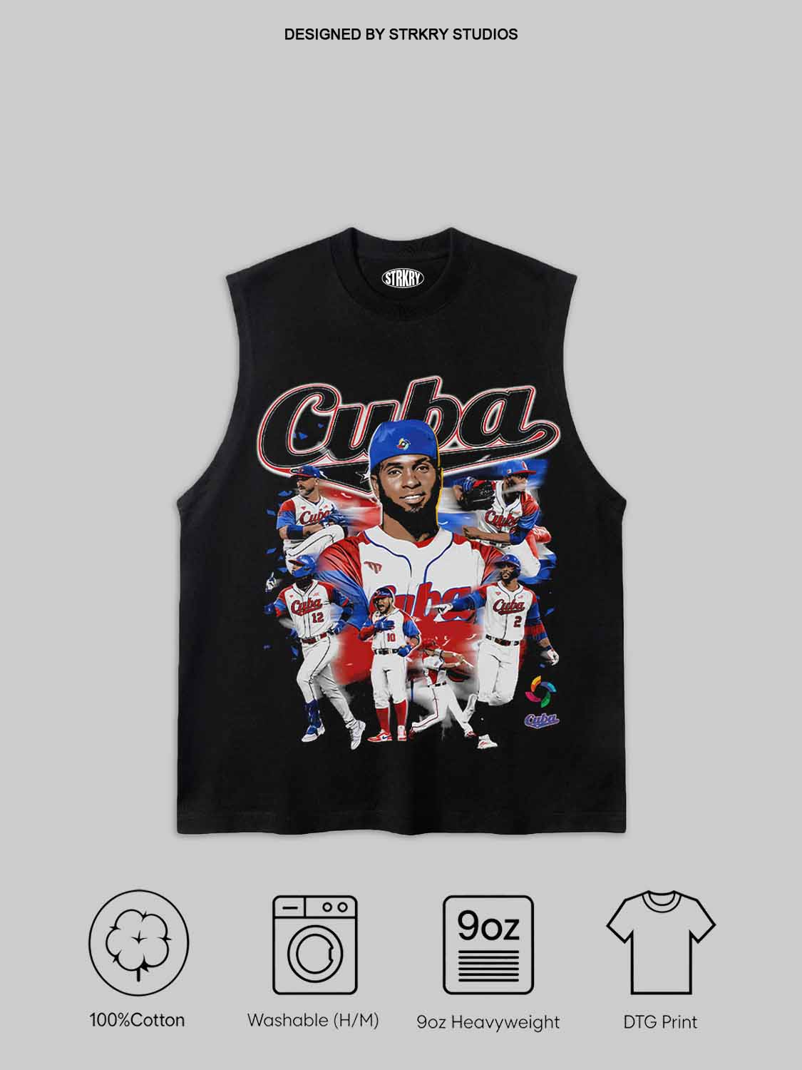 2026 WBC CUBA TEE  SG4105
