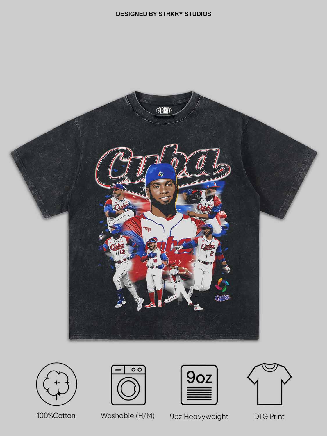 2026 WBC CUBA TEE  SG4105