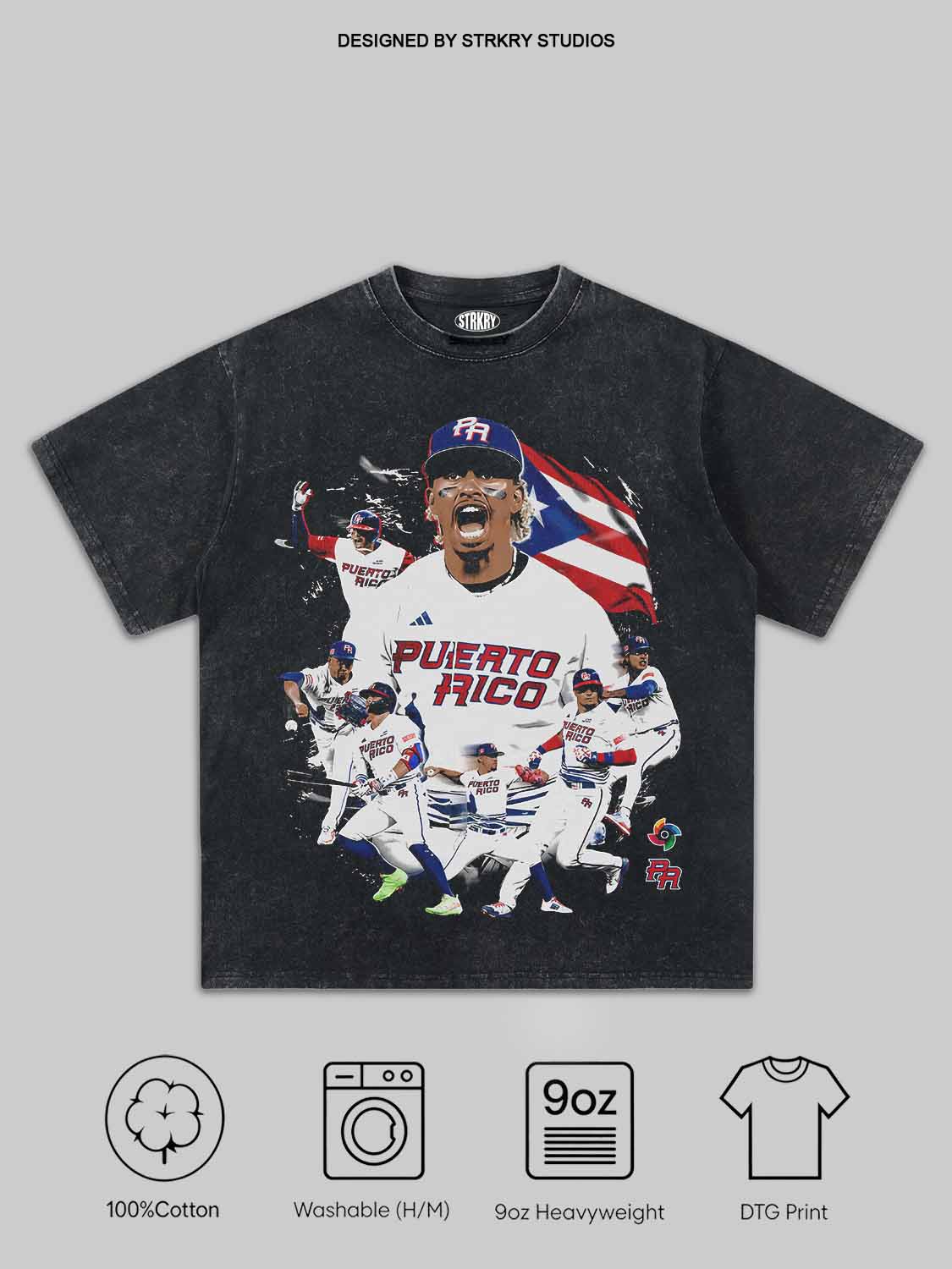 2026 WBC PUERTO RICO TEE