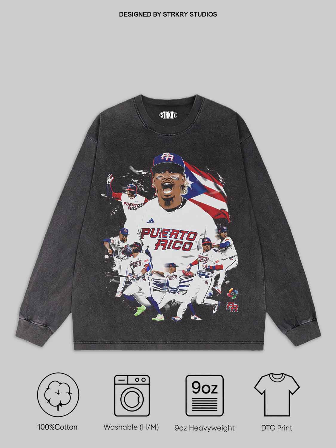 2026 WBC PUERTO RICO TEE