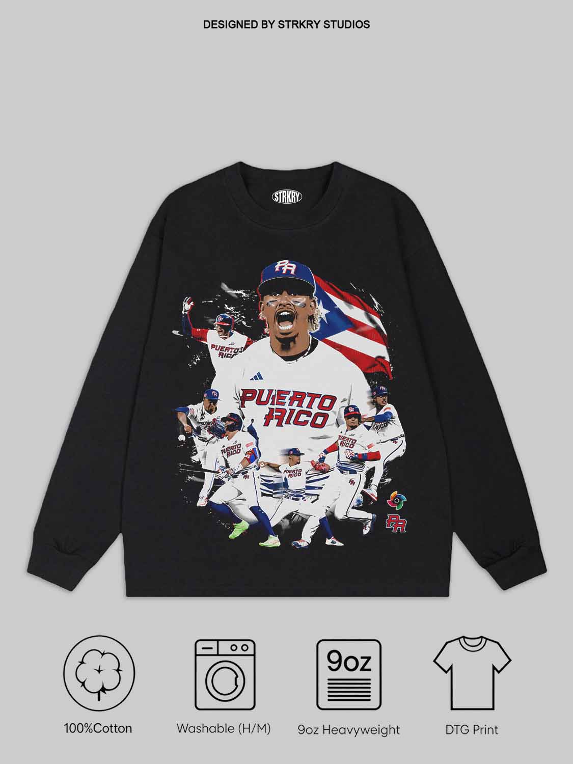 2026 WBC PUERTO RICO TEE