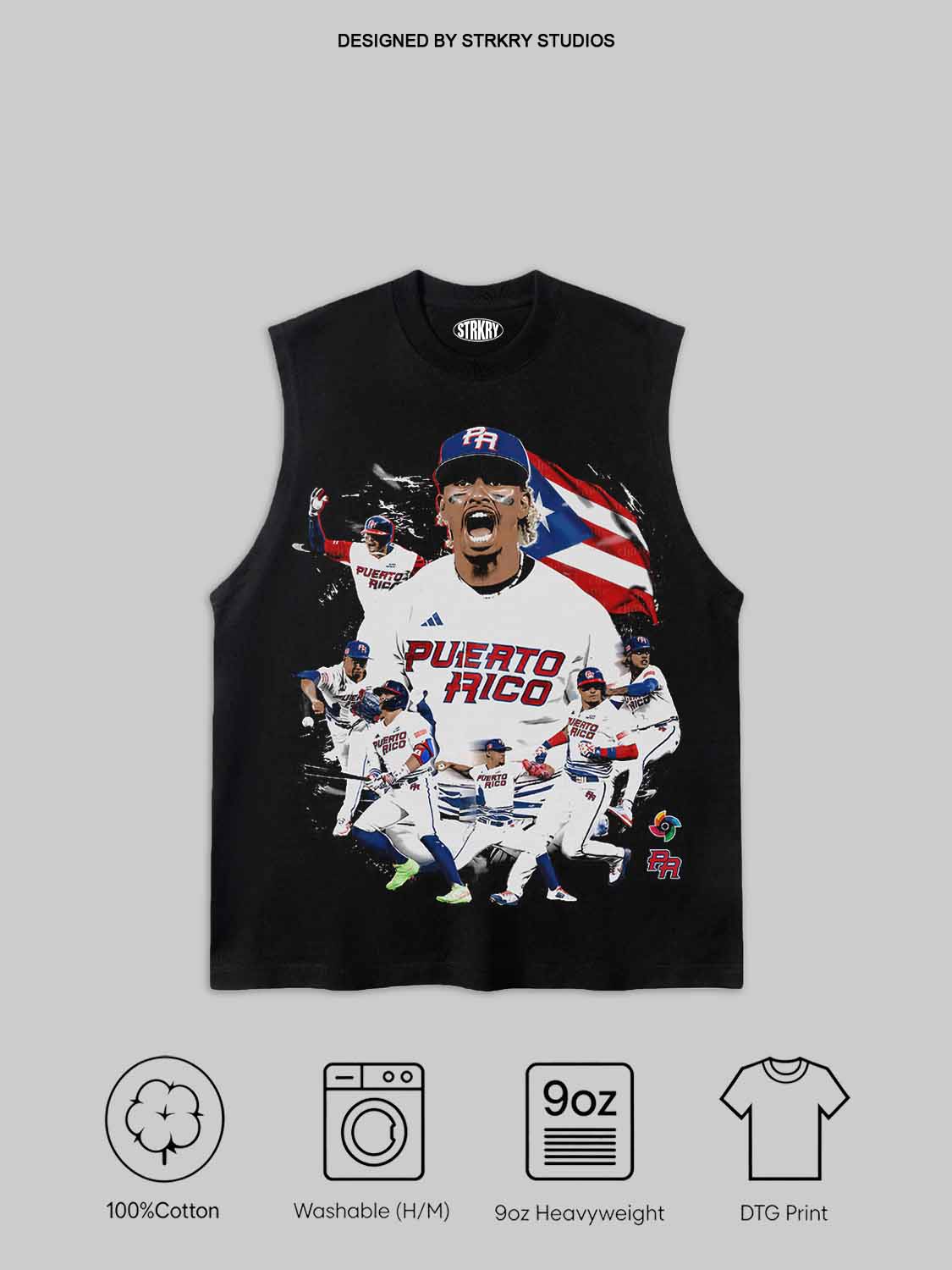 2026 WBC PUERTO RICO TEE