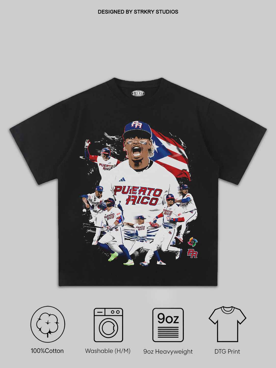 2026 WBC PUERTO RICO TEE