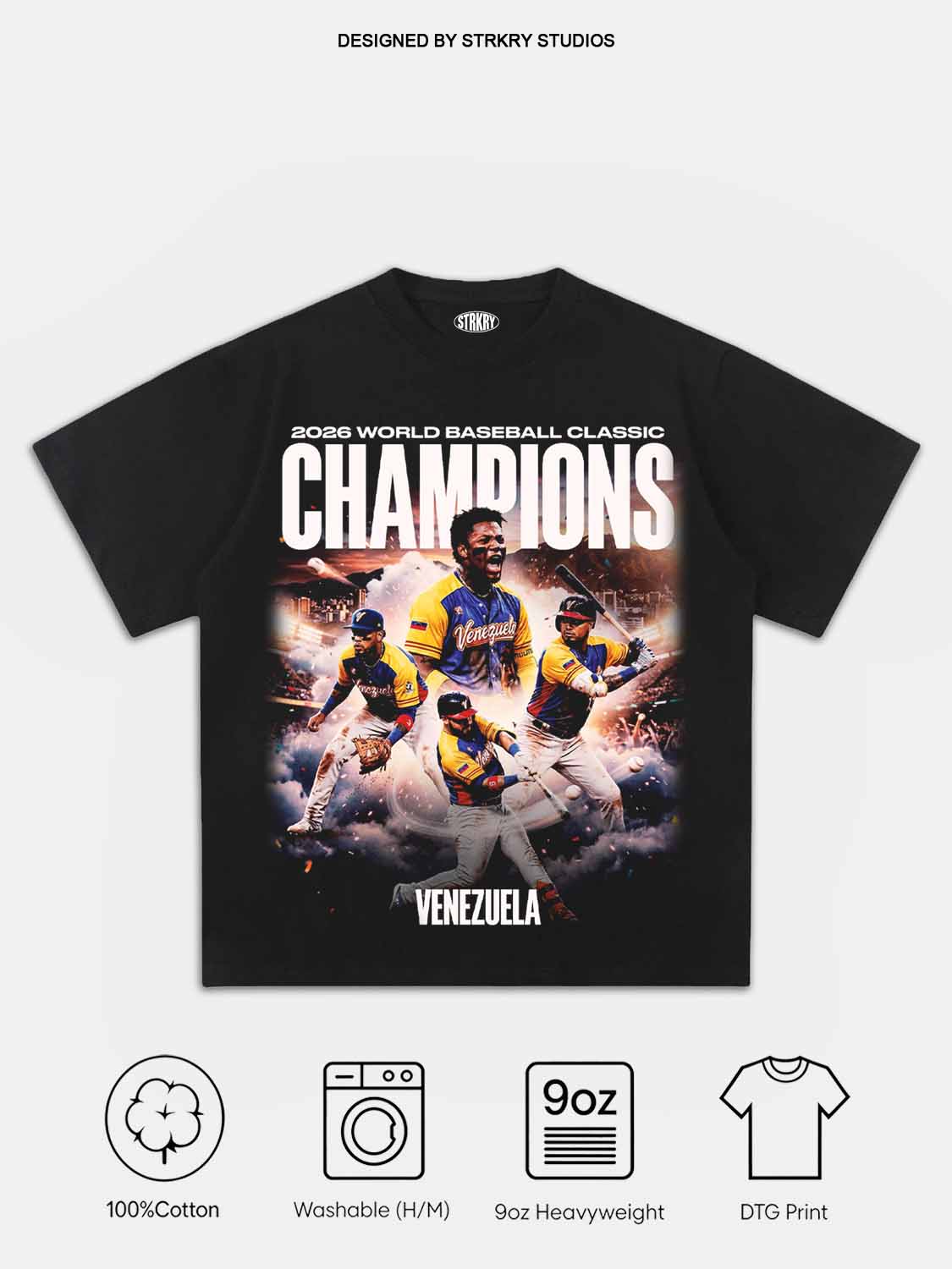 2026 WORLD BASEBALL CLASSIC CHAMPIONS TEE 2.0