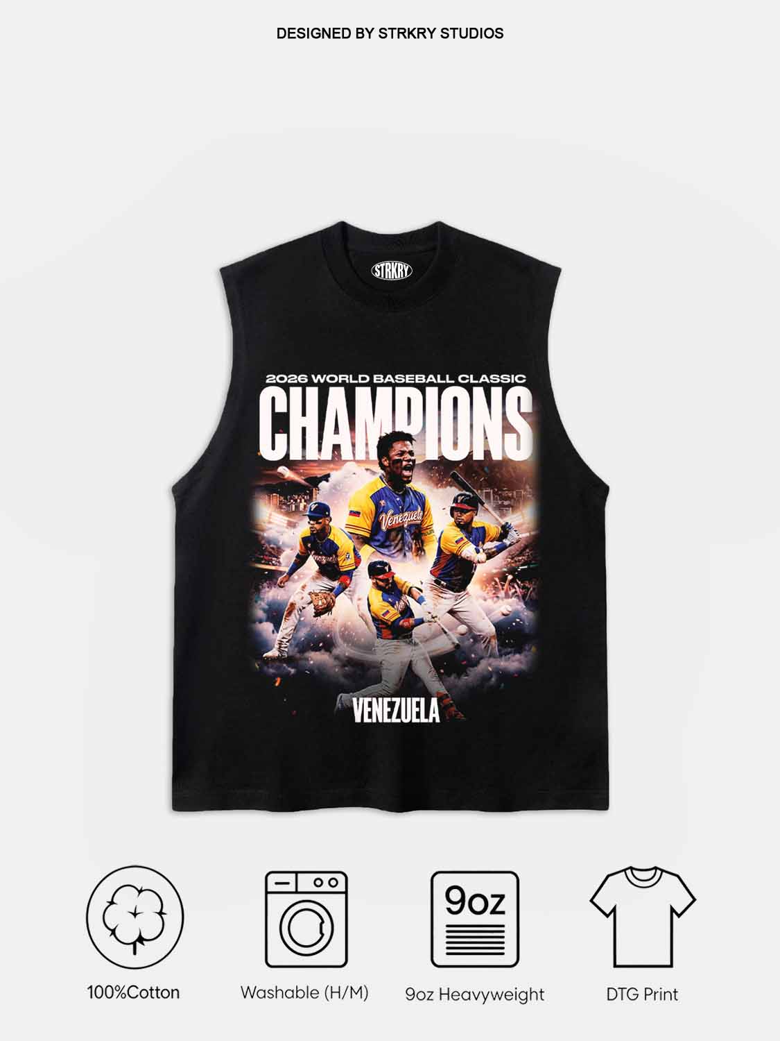 2026 WORLD BASEBALL CLASSIC CHAMPIONS TEE 2.0