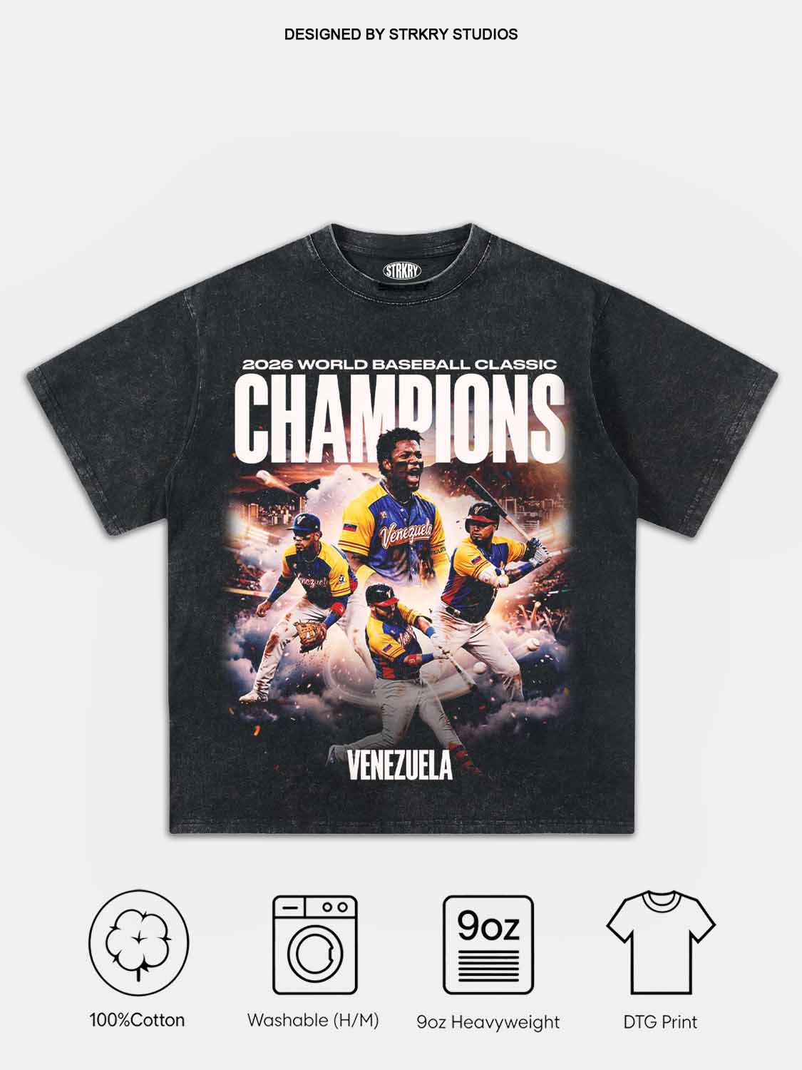2026 WORLD BASEBALL CLASSIC CHAMPIONS TEE 2.0