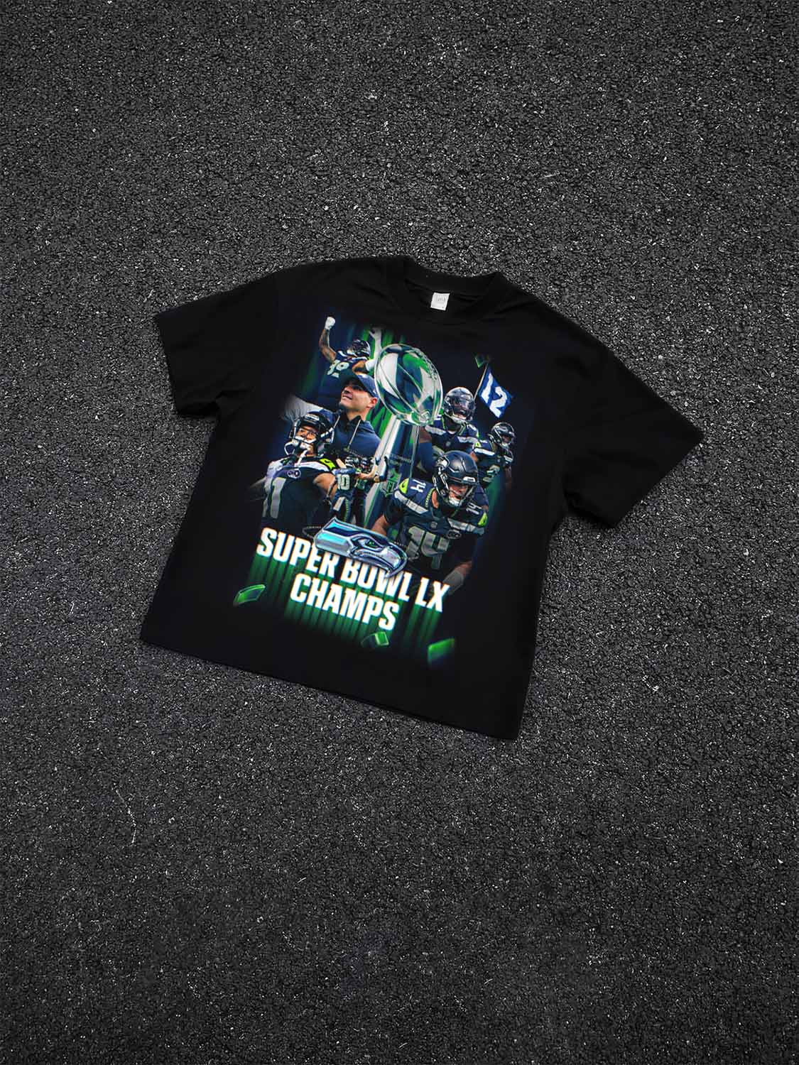 THE SEAHAWKS ARE SUPER BOWL CHAMPIONS AGAIN Tee X4