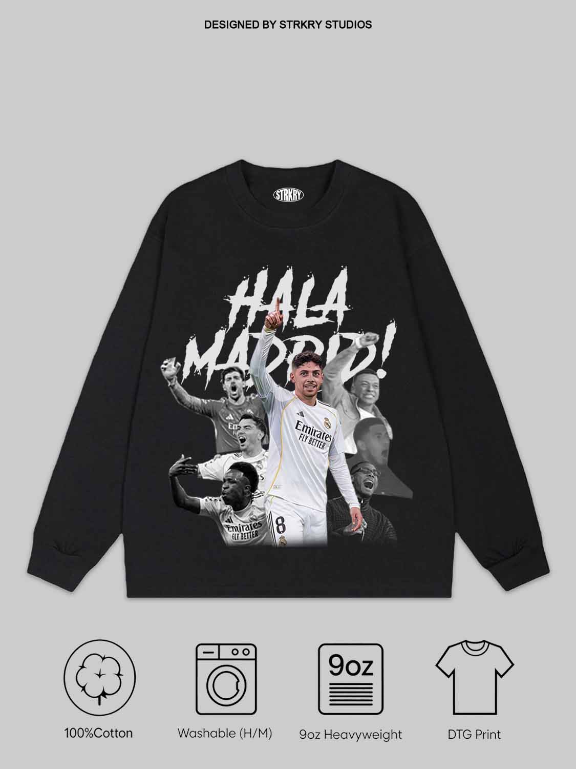 Real Madrid Tee&Hoodie 1.5
