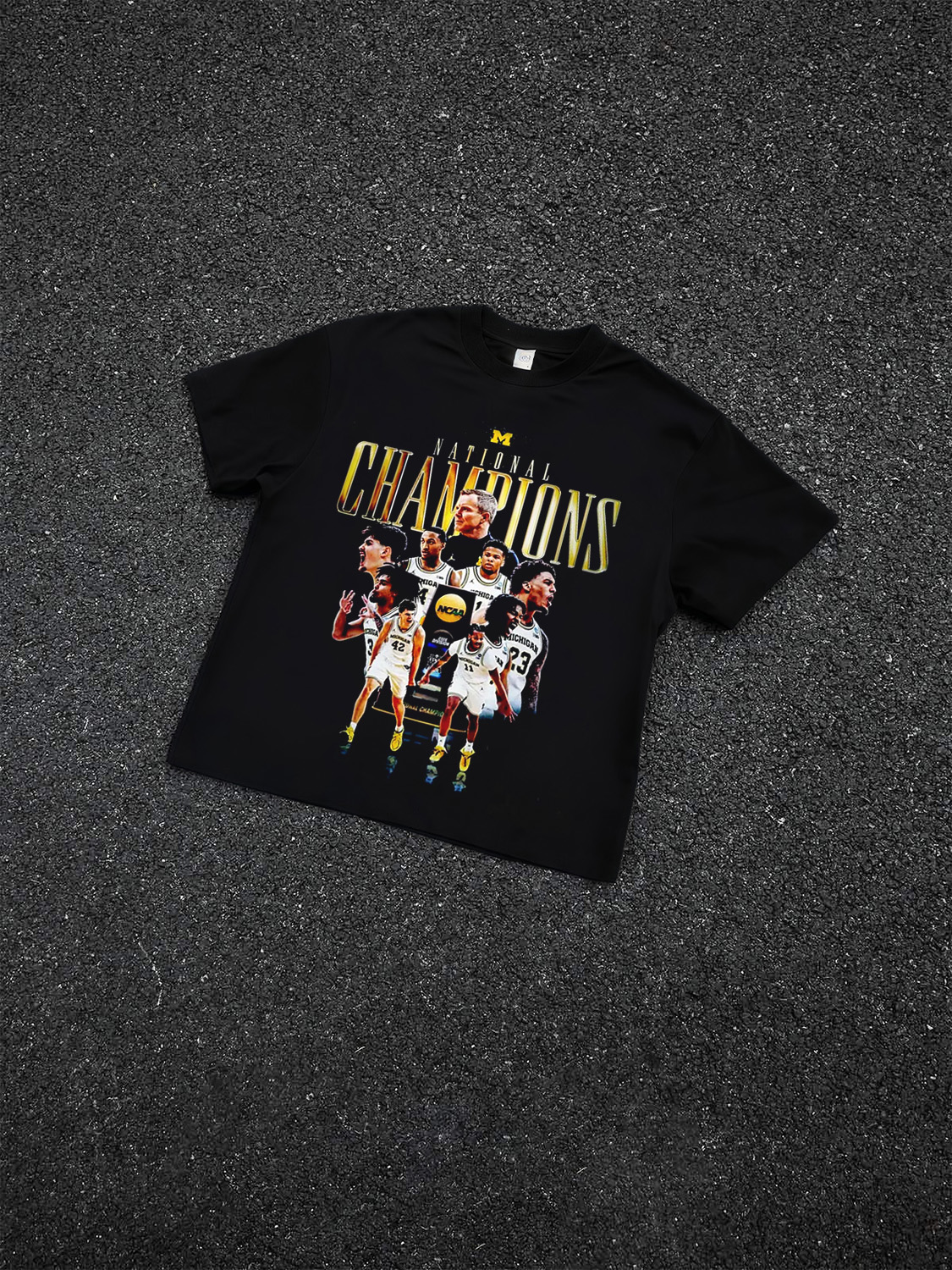 25-26 National Champs Michigan 3  Tee